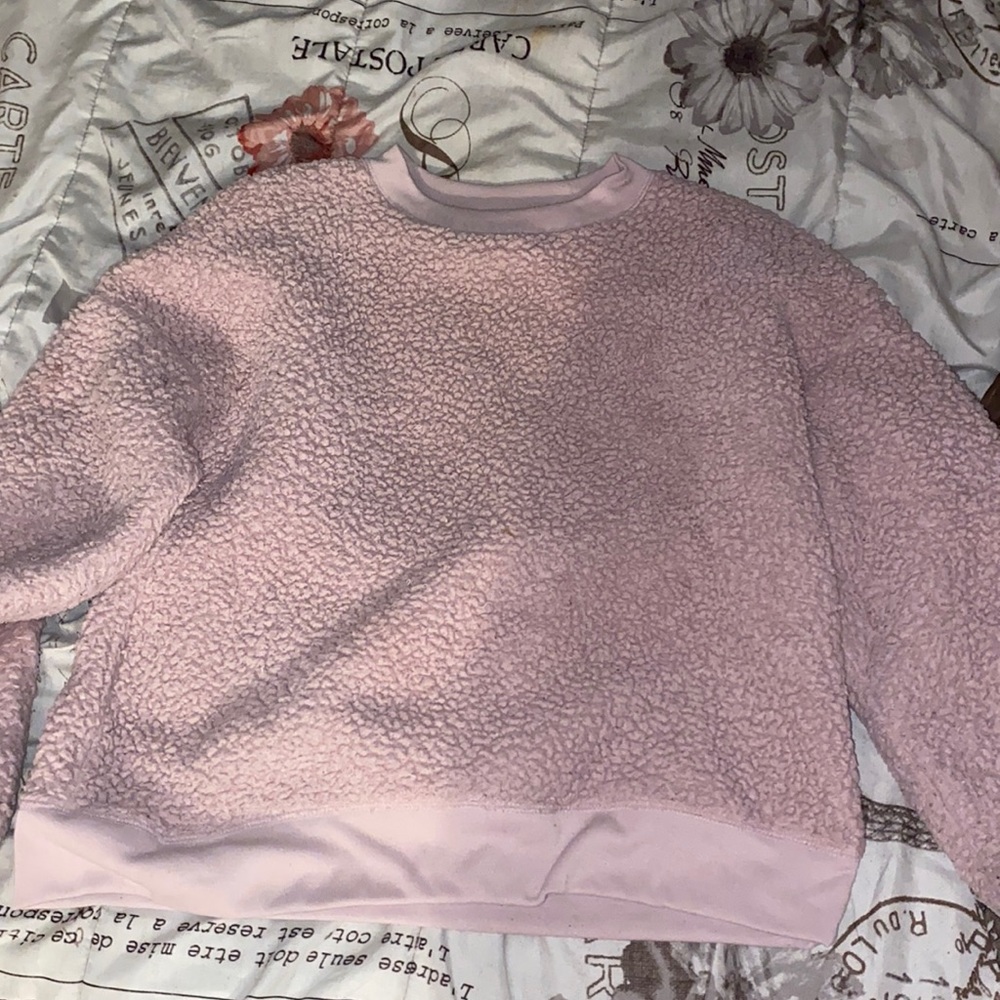 Pink sweater